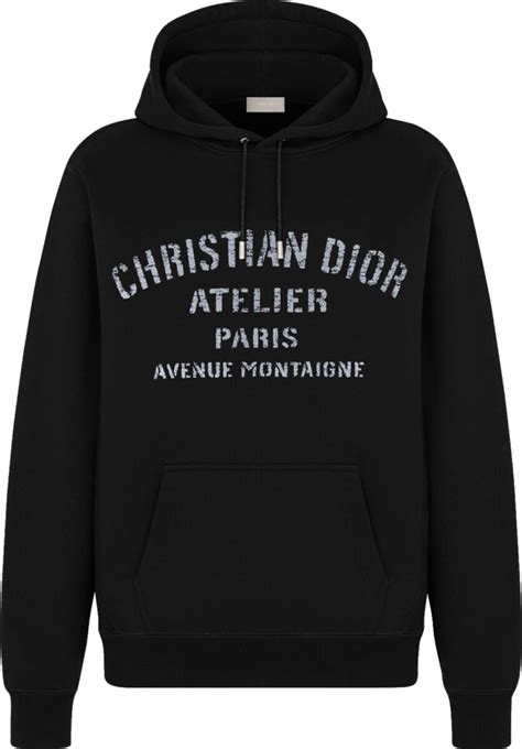 men black dior hoodie|christian Dior Black hoodie.